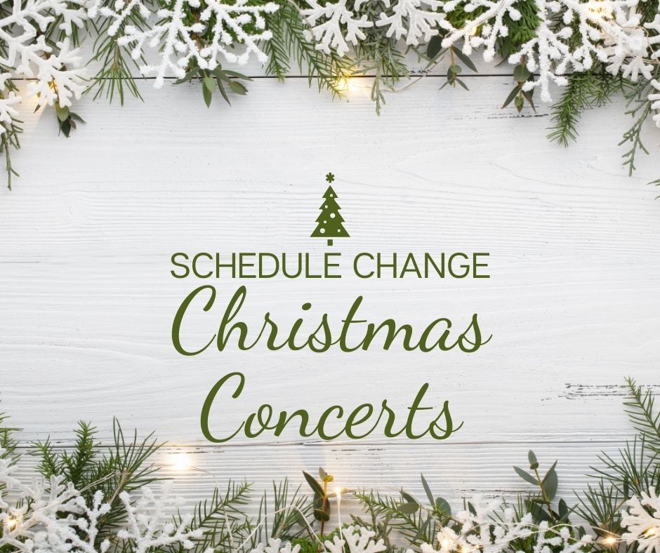 Time Change ~ Christmas Concerts