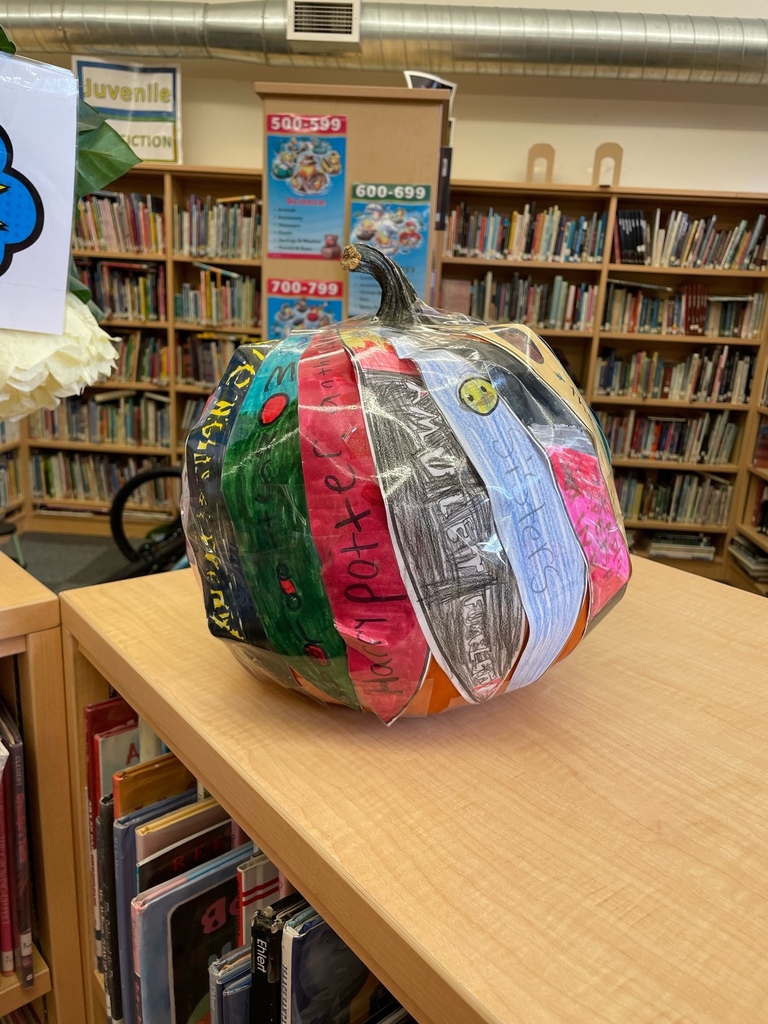This is 3 of 7 of our literacy pumpkins.