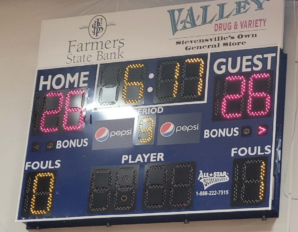 8th grade game 3rd quarter.
